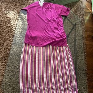 escada knit 2 piece outfit